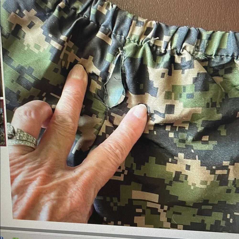 Build A Bear Workshop Camo Military Uniform Shorts & Shirt Set